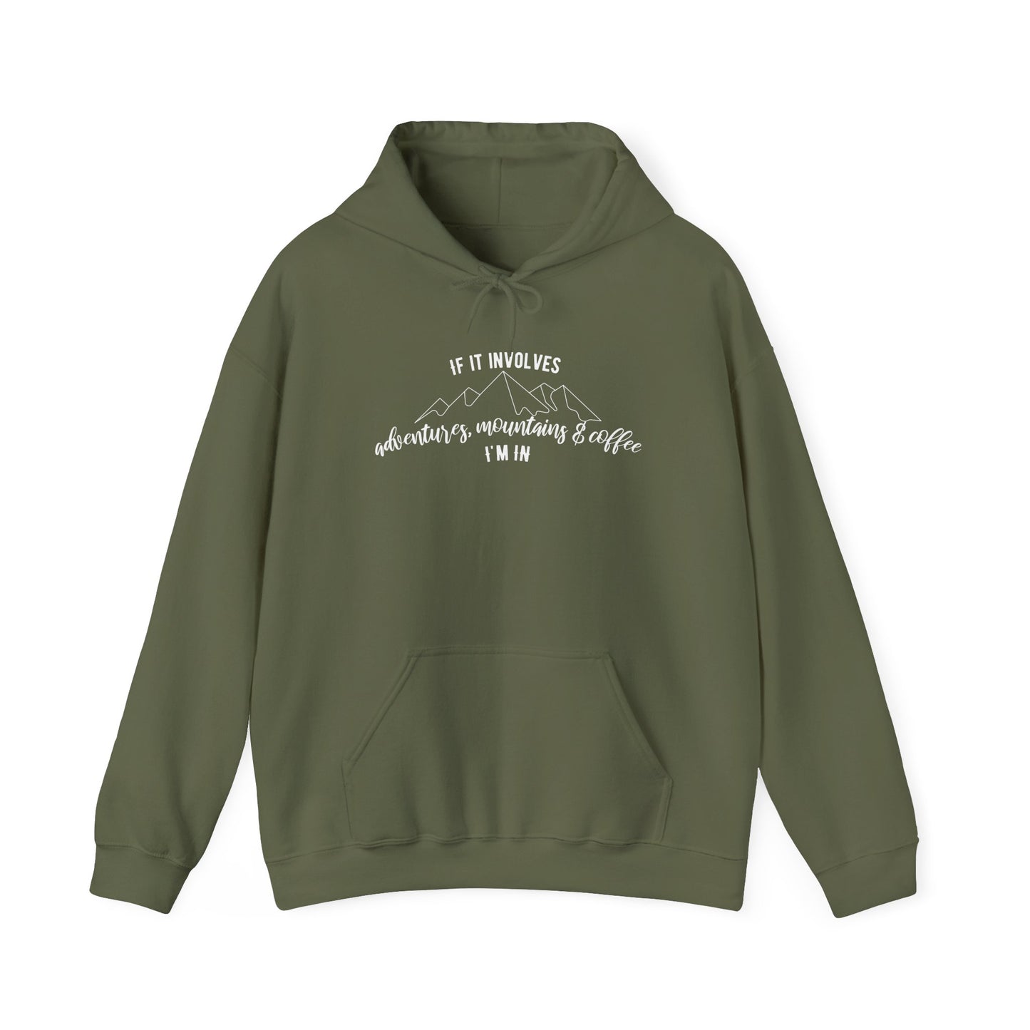 Mountain Adventures Unisex Heavy Blend™ Hooded Sweatshirt