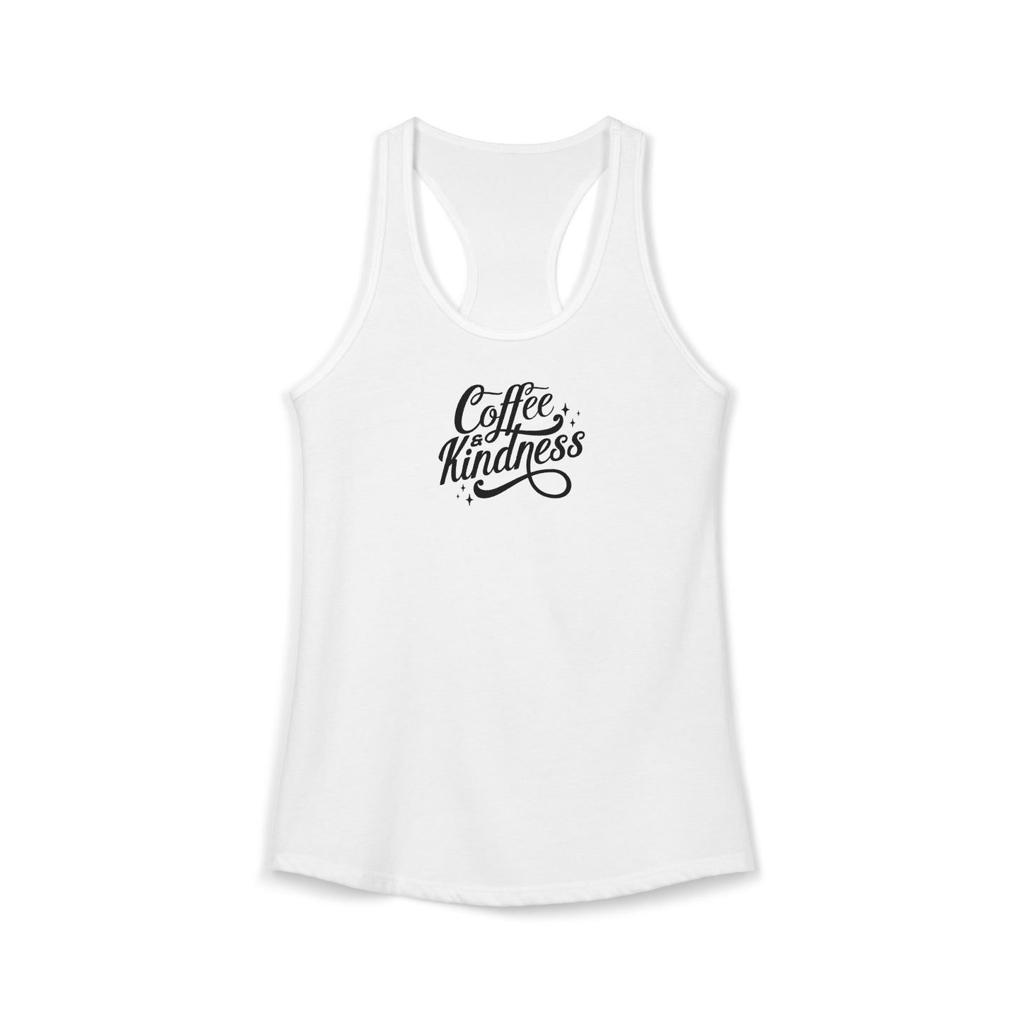 Coffee & Kindness - Women's Ideal Racerback Tank