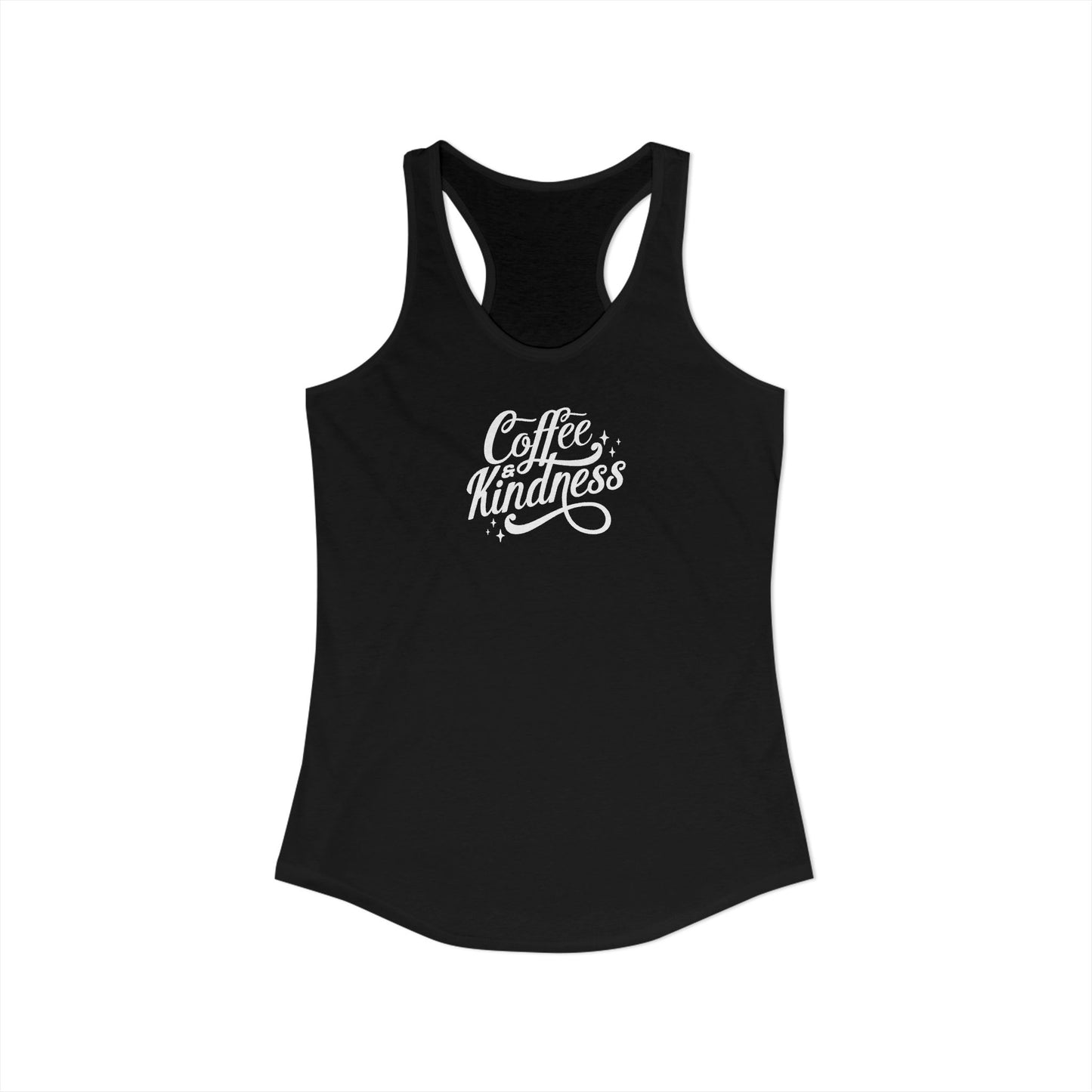 Coffee & Kindness - Women's Ideal Racerback Tank