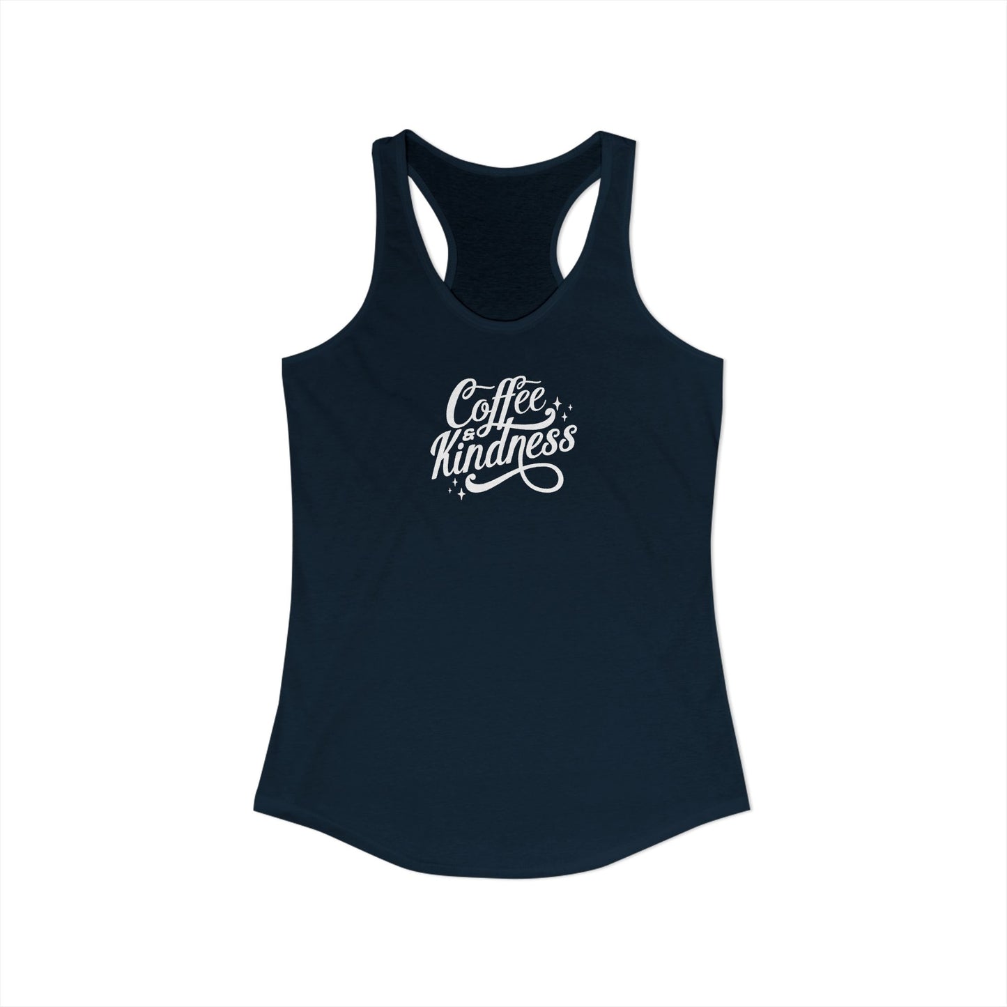 Coffee & Kindness - Women's Ideal Racerback Tank
