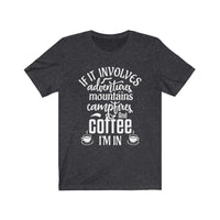 Adventure and Coffee Tee - BUY 1, GET 1 50% OFF All T-Shirts