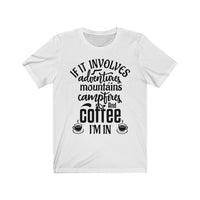 Adventure and Coffee Tee - BUY 1, GET 1 50% OFF All T-Shirts