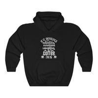 Adventure & Coffee - Unisex Heavy Blend™ Hooded Sweatshirt