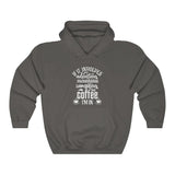 Adventure & Coffee - Unisex Heavy Blend™ Hooded Sweatshirt