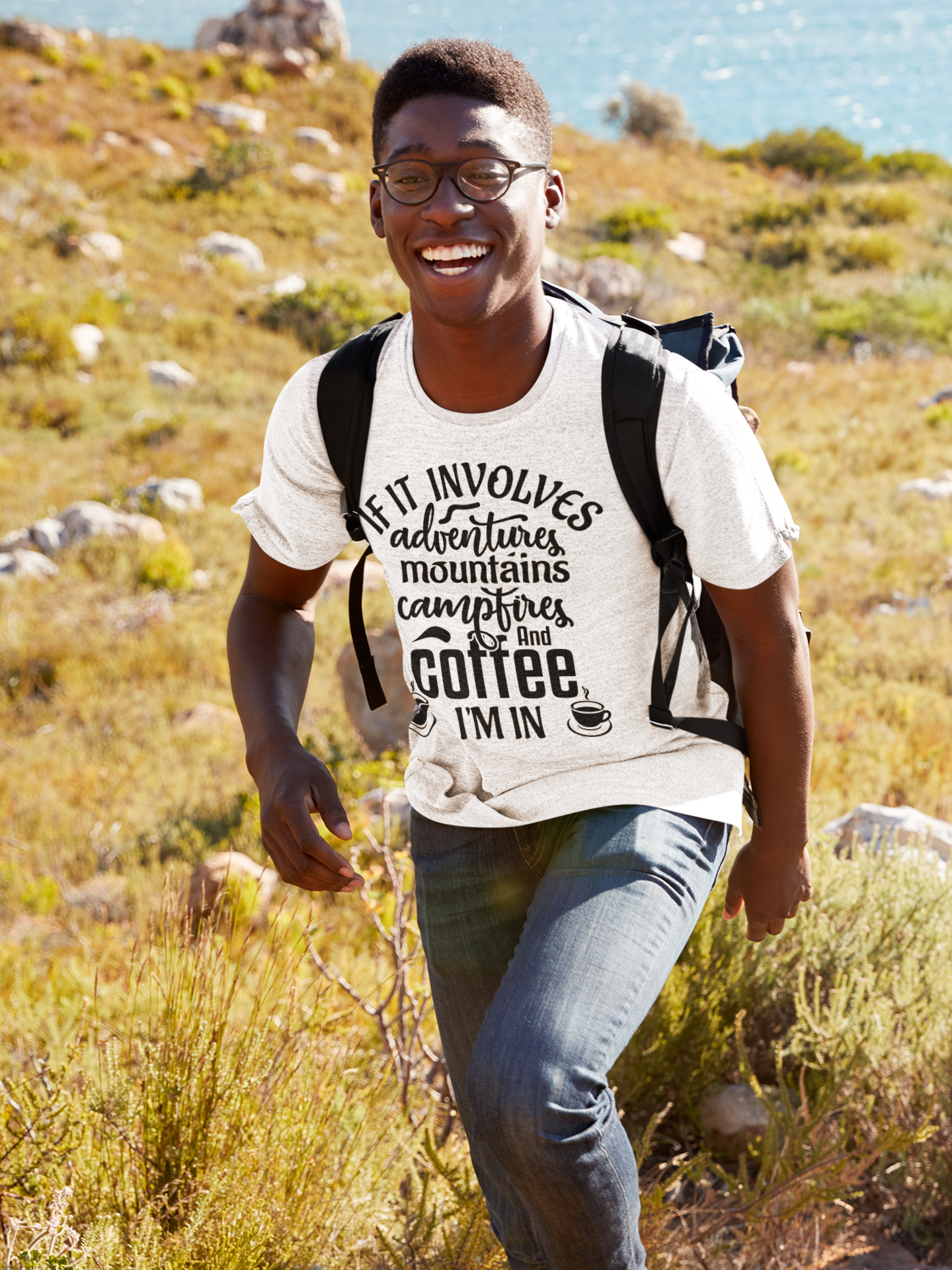 Adventure and Coffee Tee